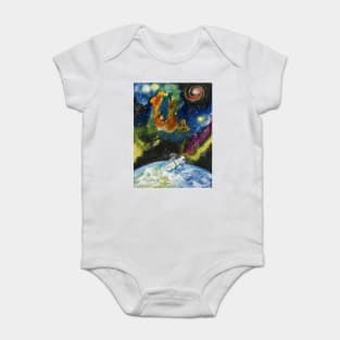 Hubble Space Telescope Baby Bodysuit